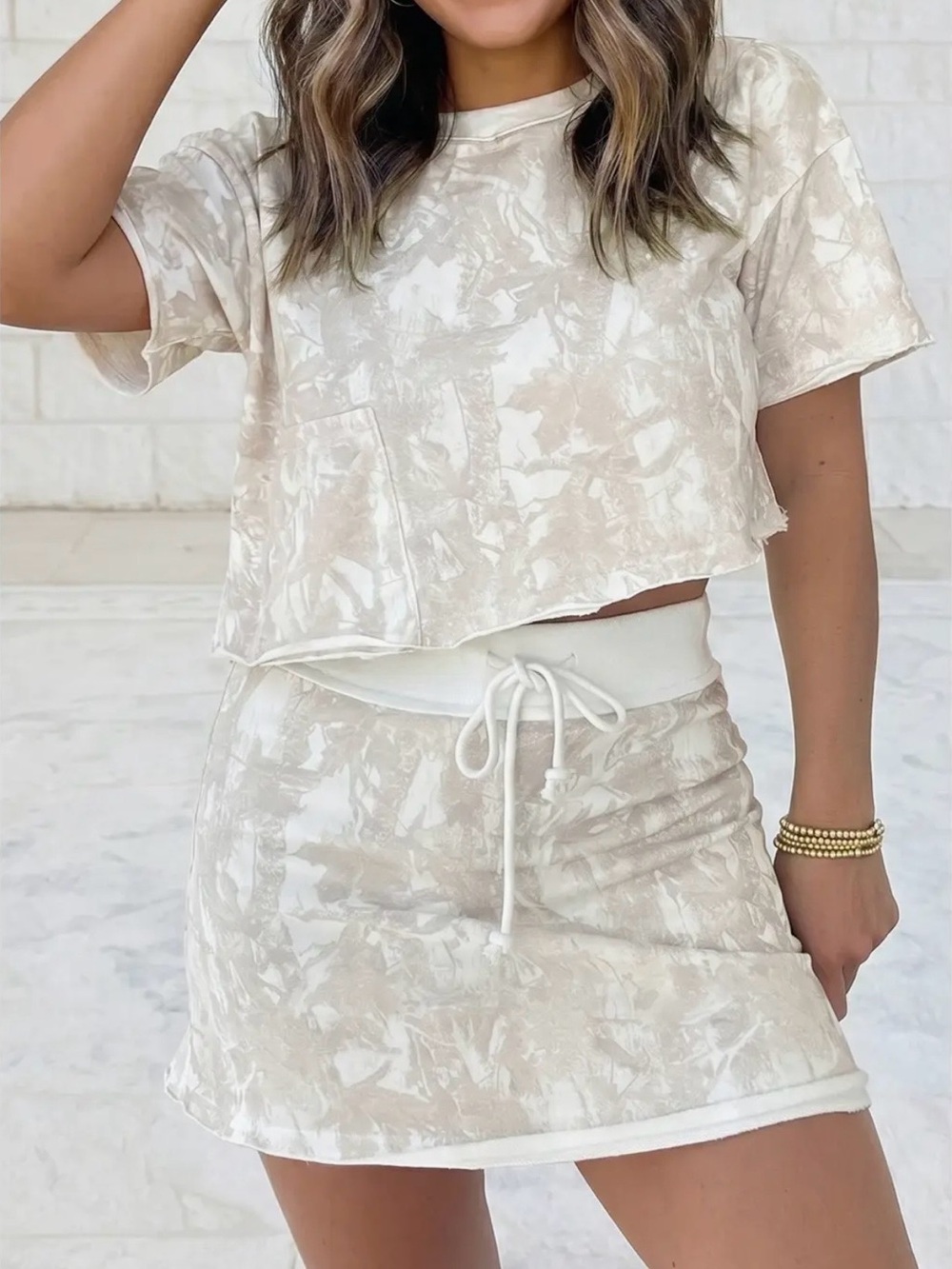 NWT - Free Time - Skort Matching Set